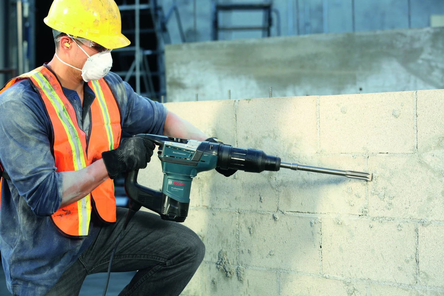 Bosch GBH 5-40 D Boorhamer In Koffer - 0611269001 12 Bosch GBH 5-40 D Boorhamer In Koffer - 0611269001 - Afbeelding 10