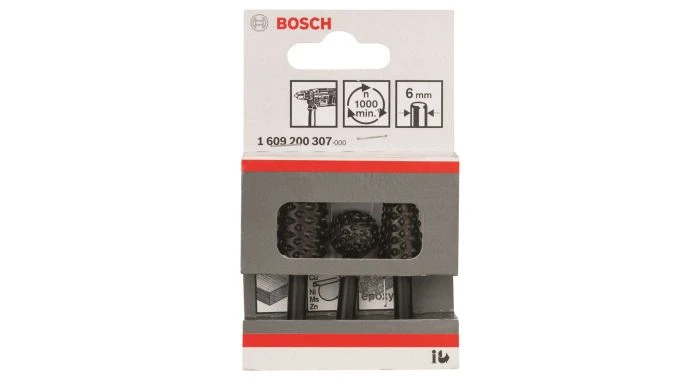 Bosch 1609200307 3-delige Houtraspen En -vijlenset 3 Bosch 1609200307 3-delige Houtraspen En -vijlenset