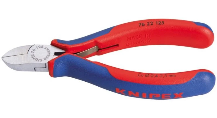 Knipex 7622125 Zijsnijtang - Elektromechanica - 125mm 3 Knipex 7622125 Zijsnijtang - Elektromechanica - 125mm