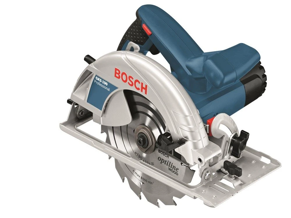 Bosch GKS 190 Cirkelzaag - 1400W - 190mm - 0601623000 3 Bosch GKS 190 Cirkelzaag - 1400W - 190mm - 0601623000