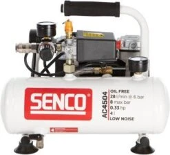 Senco AC10304 Compressor - Geluidsarm - 550W - 9 Bar - 4L - 55L/m - AFN0029 -HandelFix Winkel fba1361eb18e029122b66d57836a0089