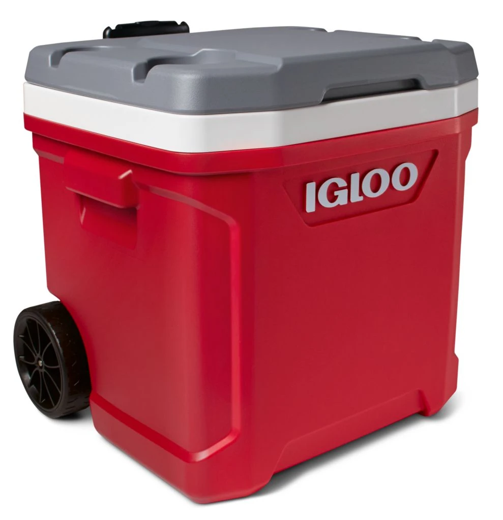 Igloo 34666 Latitude 60 Roller Koelbox Op Wielen Red 6 Igloo 34666 Latitude 60 Roller Koelbox Op Wielen Red - Afbeelding 4