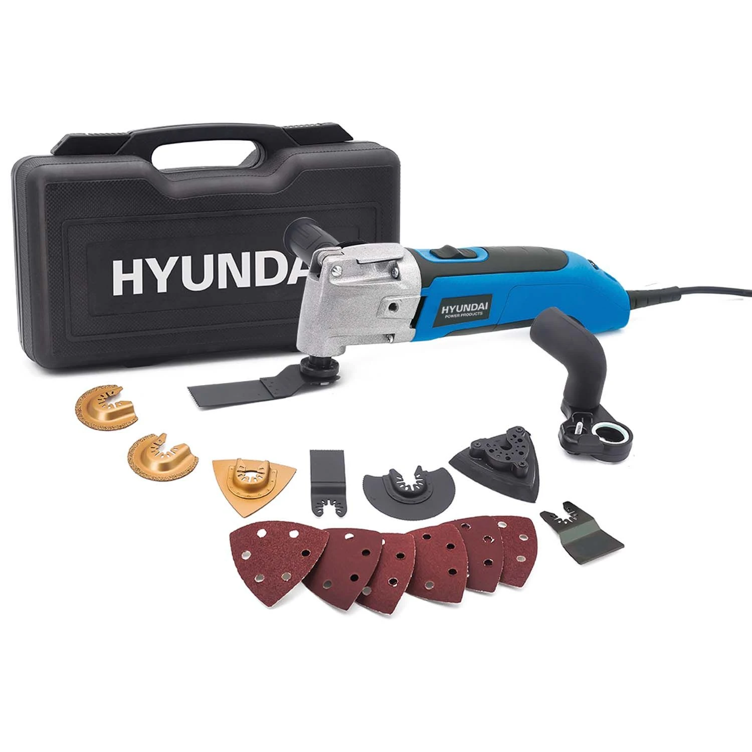 Hyundai 56751 Multitool Oscillerend 300W Incl. Accessoires 3 Hyundai 56751 Multitool Oscillerend 300W Incl. Accessoires