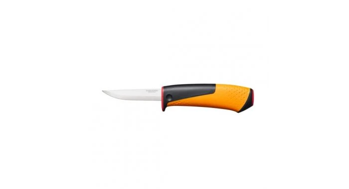 Fiskars 1023620 Vakmes Met Slijper (rood) 3 Fiskars 1023620 Vakmes Met Slijper (rood)
